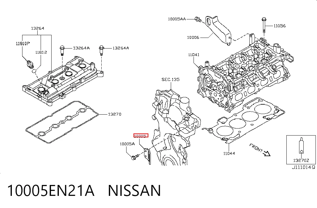 10005EN21A Nissan/Infiniti