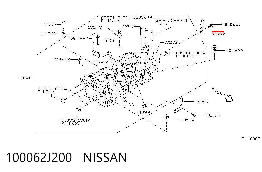 100062J200 Nissan/Infiniti