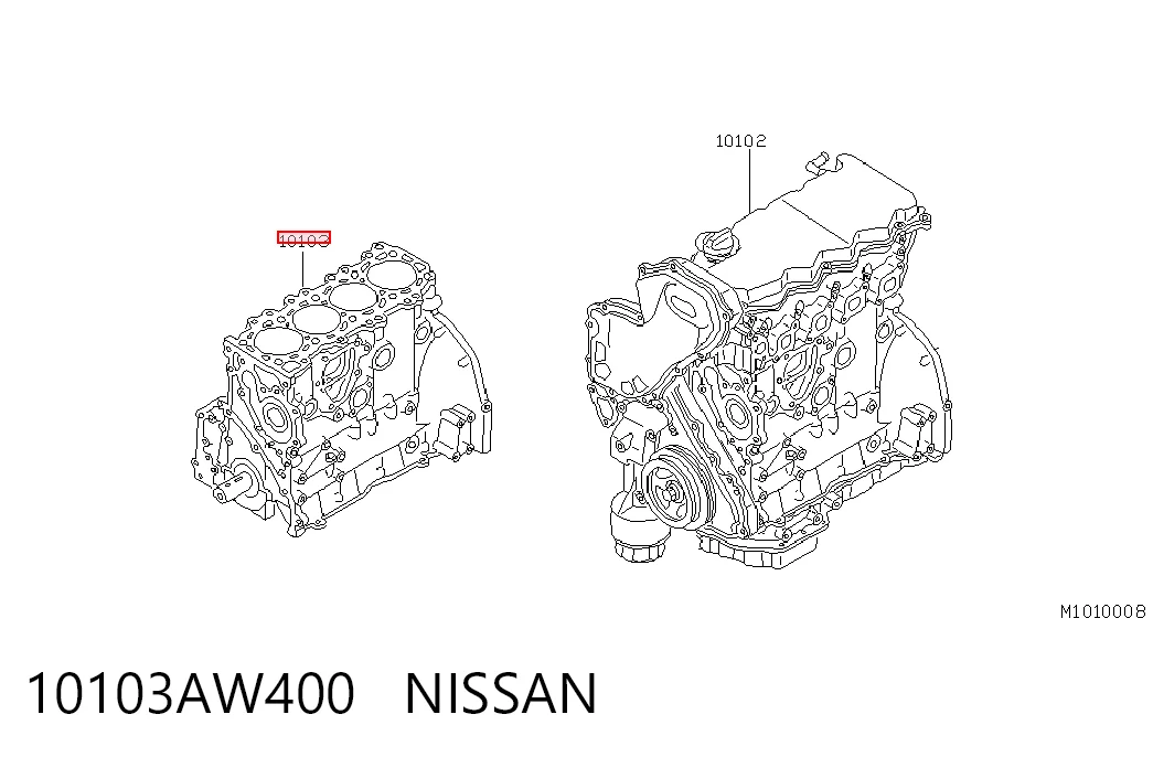 10103AW400 Nissan/Infiniti