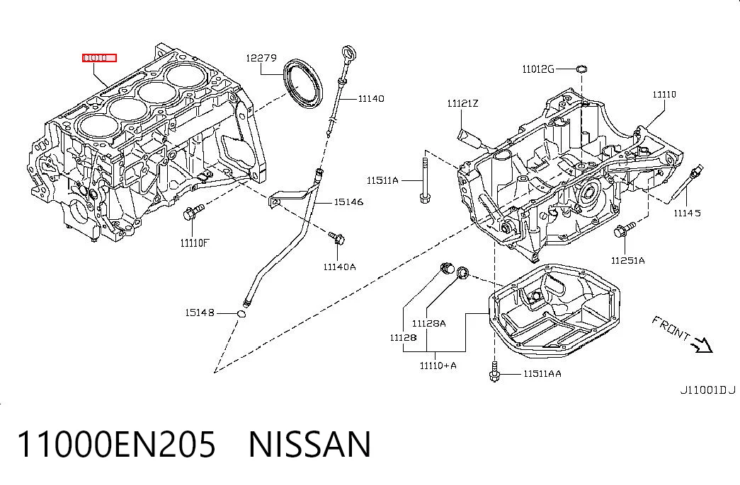 11000EN205 Nissan/Infiniti
