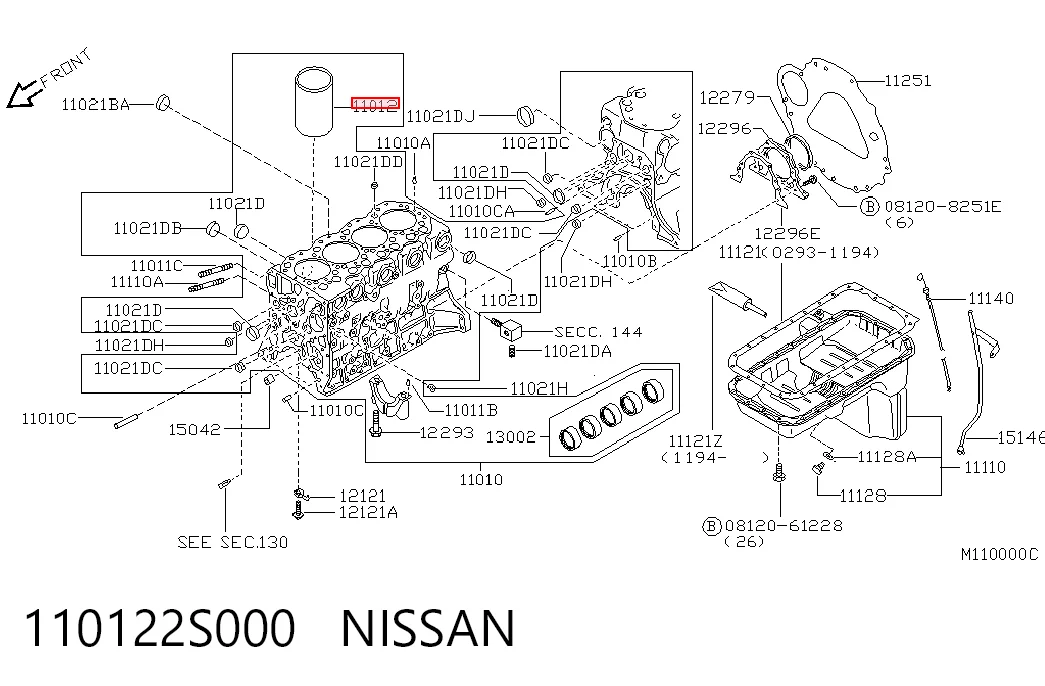 110122S000 Nissan/Infiniti