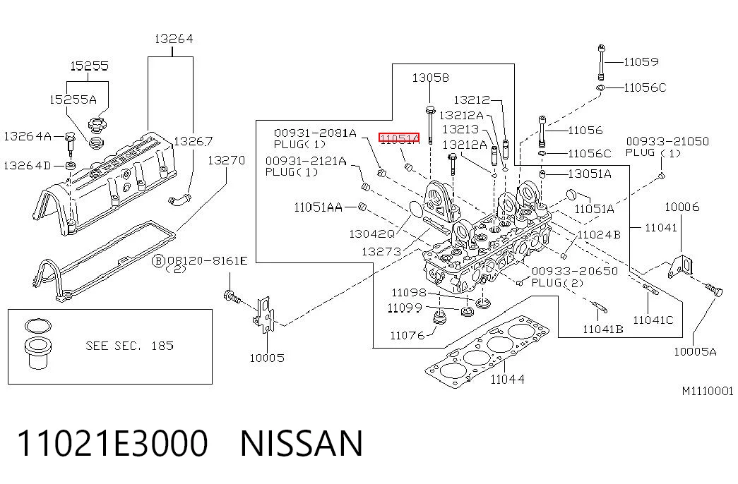 11021E3000 Nissan/Infiniti