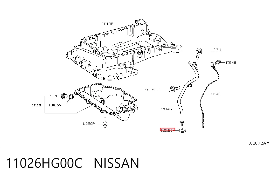 11026HG00C Nissan/Infiniti