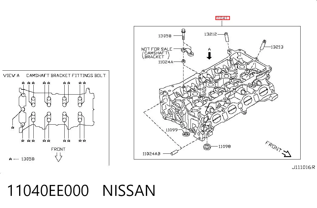 11040EE000 Nissan/Infiniti