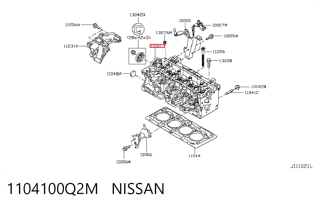Cabeça de motor (CBC) para Renault Laguna BT0, BT1