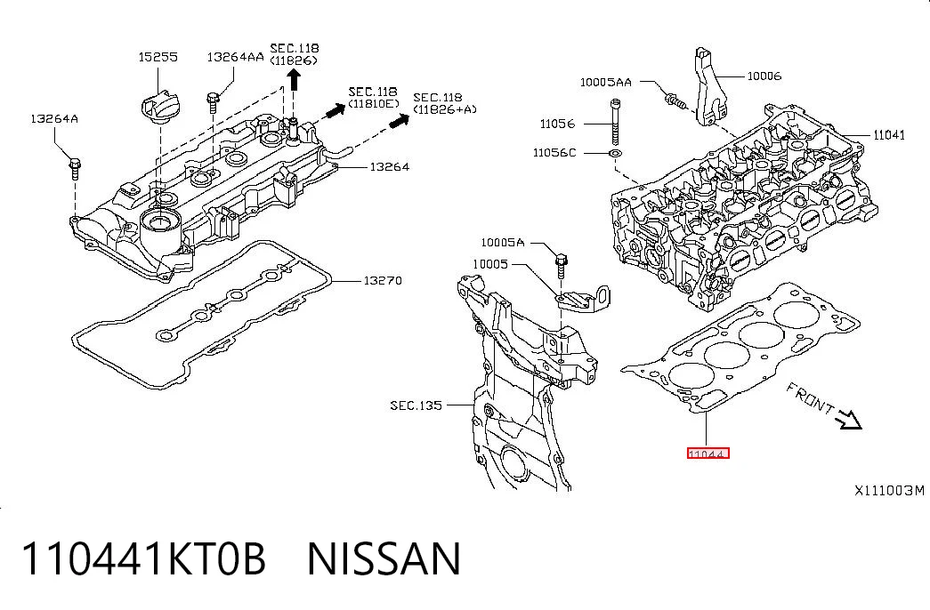 DRM13201 Lizarte Vedante de cabeça de motor (CBC)