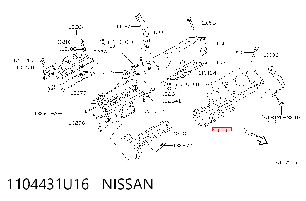 1104431U16 Nissan/Infiniti