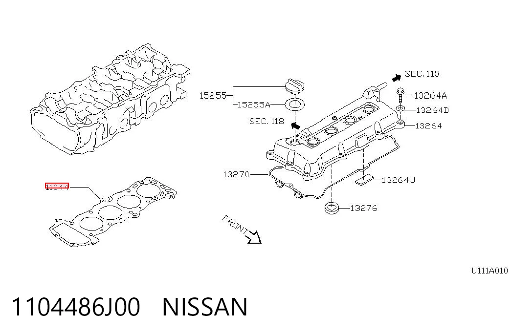 1104486J00 Nissan/Infiniti