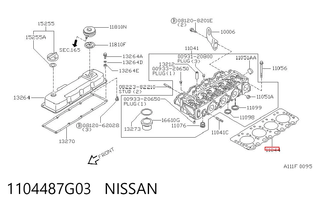 1104487G03 Nissan/Infiniti