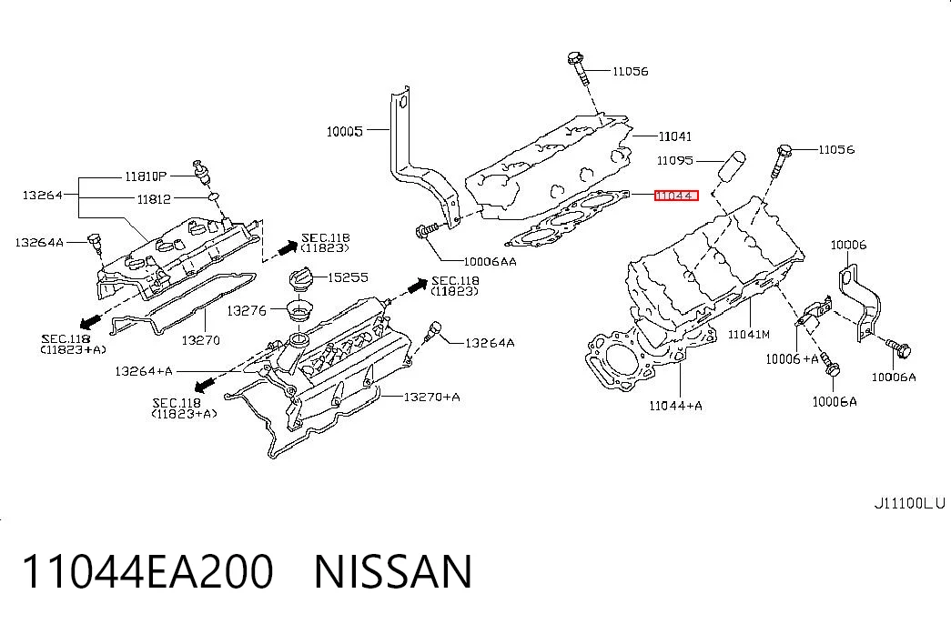11044EA200 Nissan/Infiniti