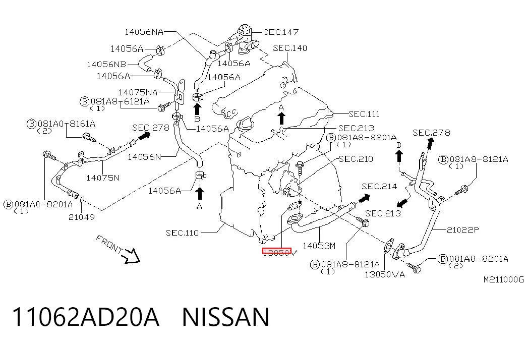 11062AD20A Nissan/Infiniti