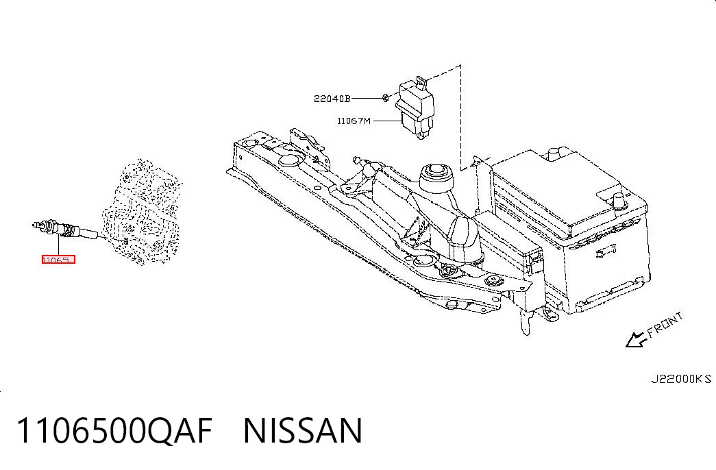 1106500QAF Nissan/Infiniti