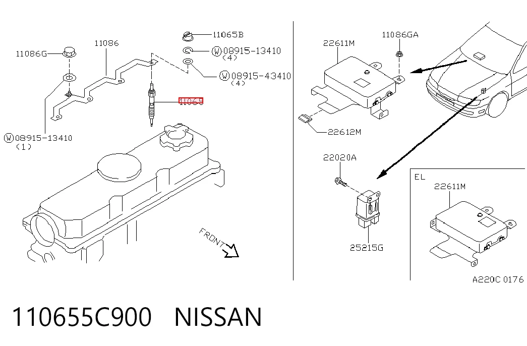  para Nissan Primera  (P11)
