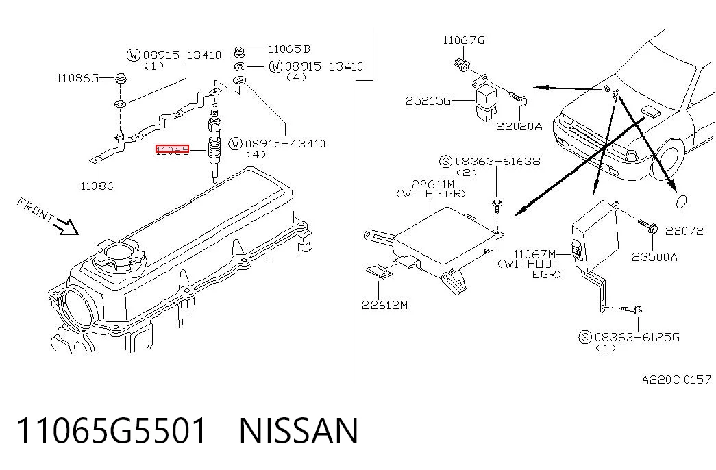 11065G5501 Nissan/Infiniti
