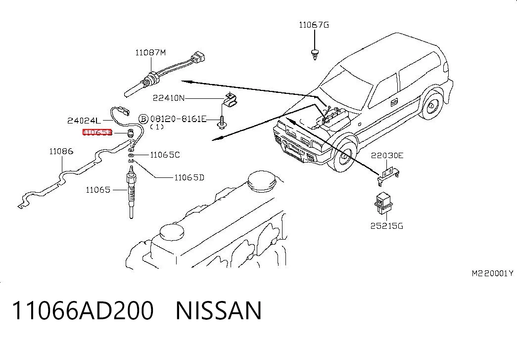 11066AD200 Nissan/Infiniti