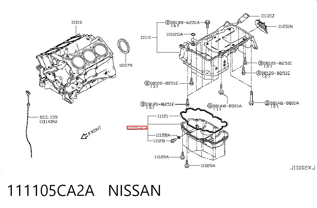 111105CA2A Nissan/Infiniti 
