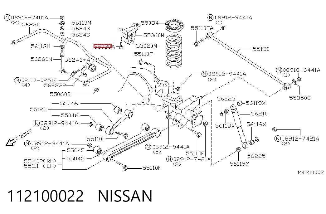 112100022 Nissan/Infiniti