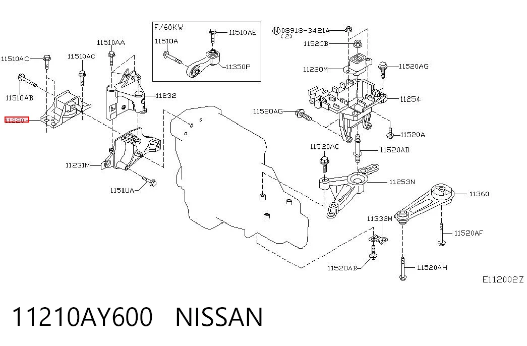 11210AY600 Nissan/Infiniti