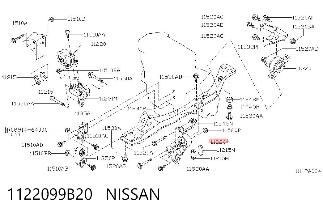 1122099B20 Nissan/Infiniti