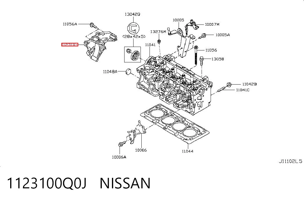 1123100Q0J Nissan/Infiniti