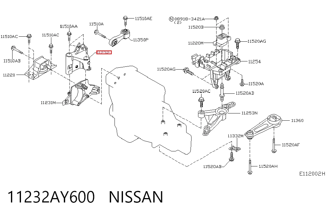 11232AY600 Nissan/Infiniti
