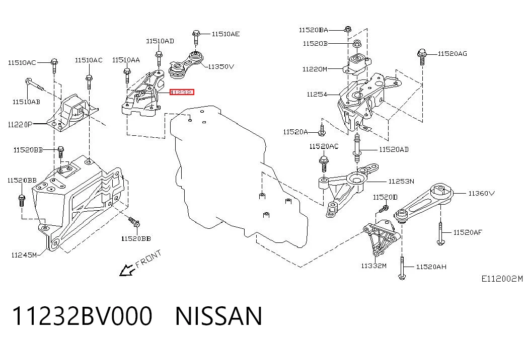 11232BV000 Nissan/Infiniti