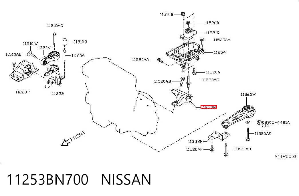 11253BN700 Nissan/Infiniti
