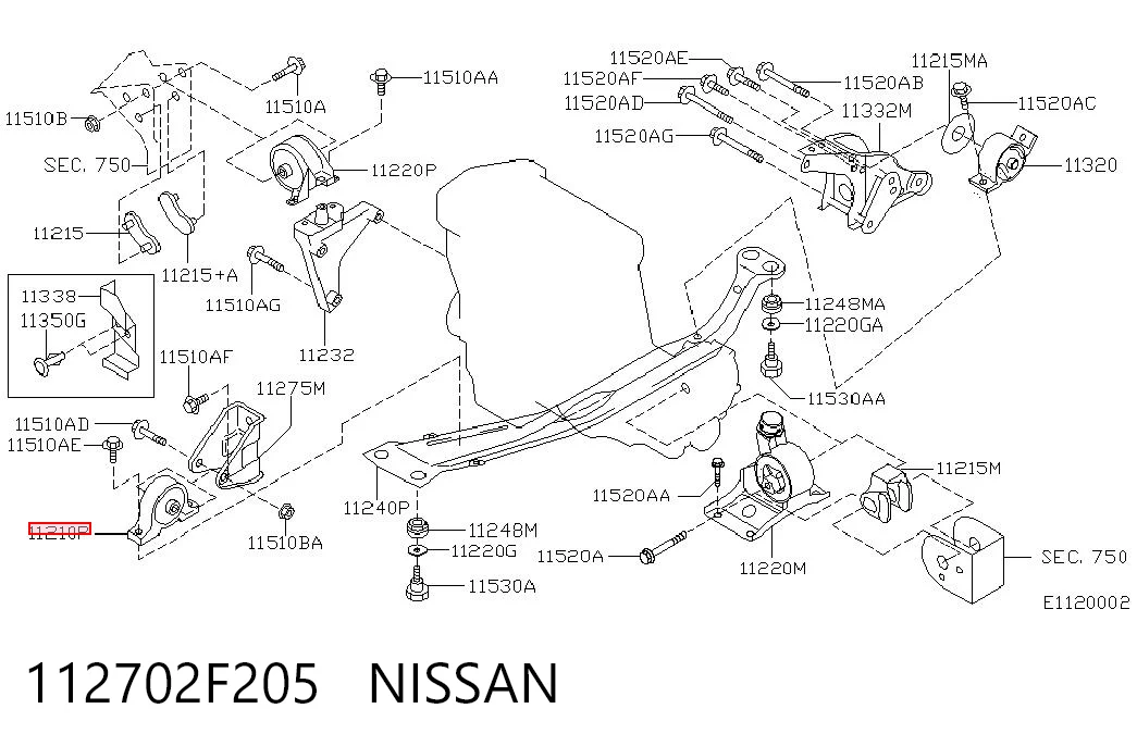 112702F205 Nissan/Infiniti
