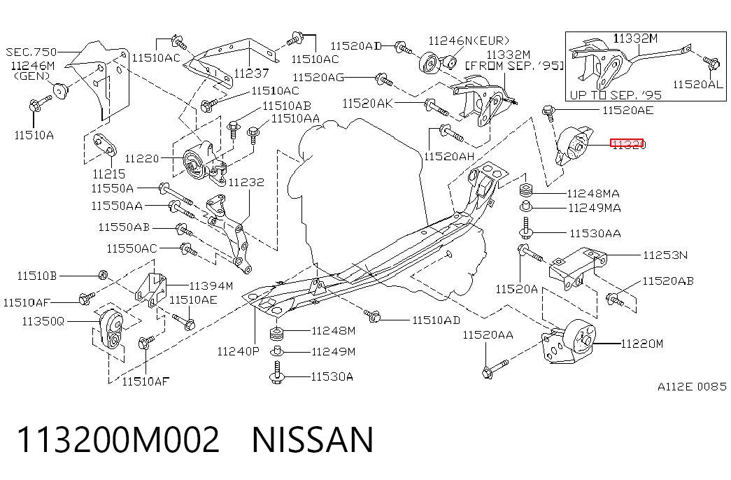 113200M002 Nissan/Infiniti