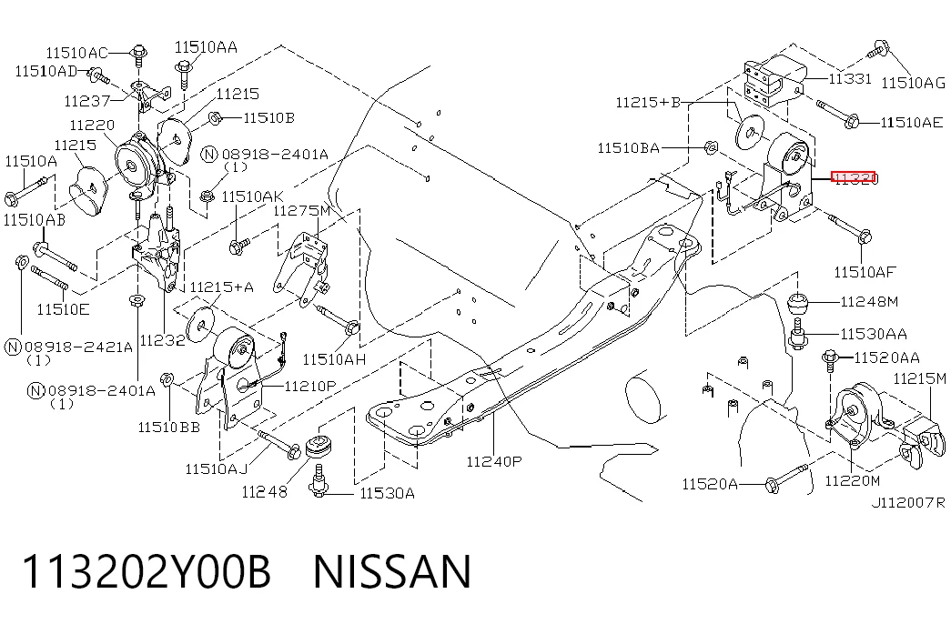 113202Y00B Nissan/Infiniti