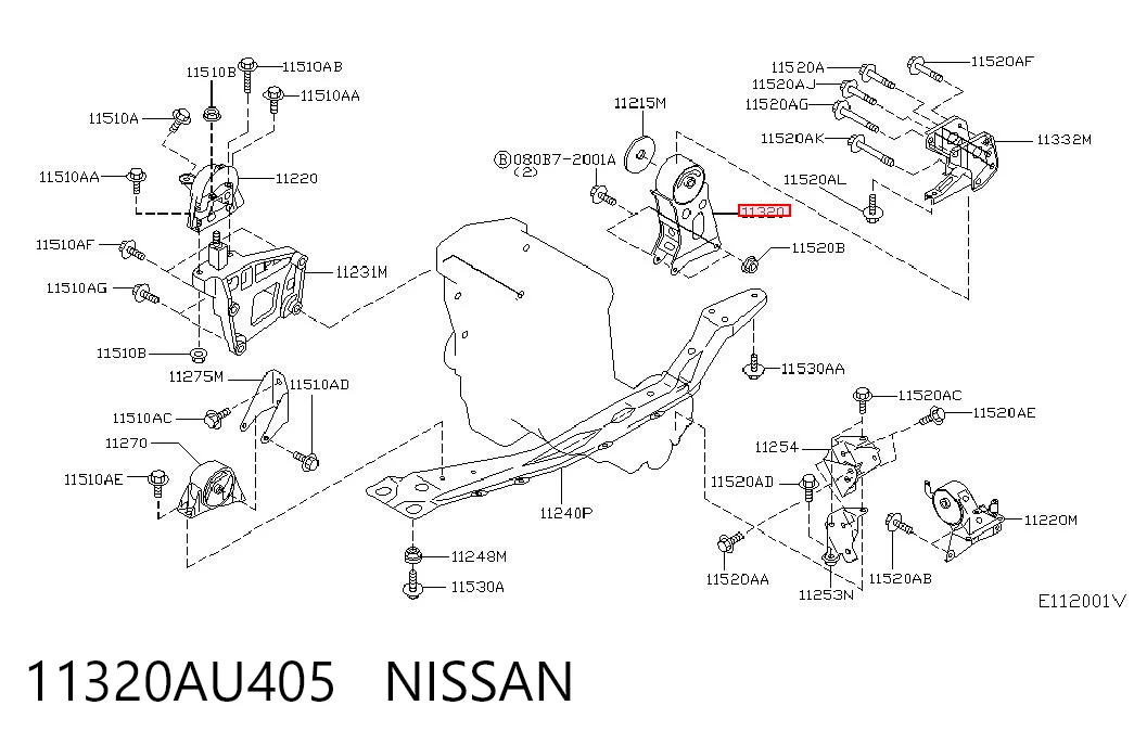 11320AU405 Nissan/Infiniti