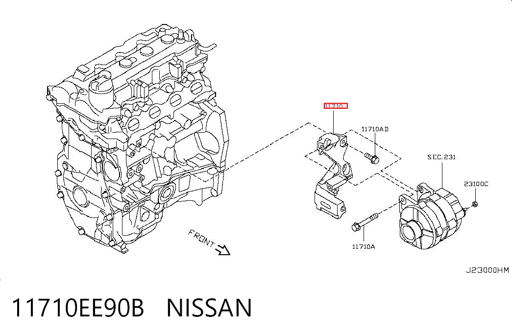 Consola do gerador Nissan Note E11 ao melhor preço