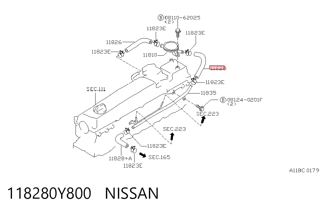 118280Y800 Nissan/Infiniti