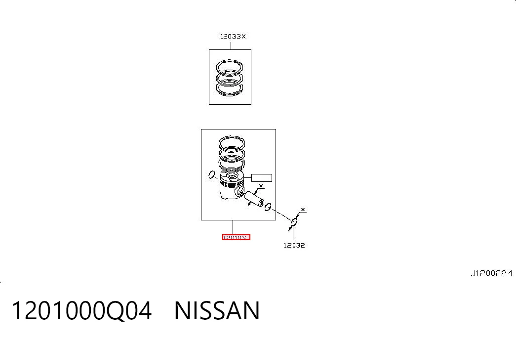 1201000Q04 Nissan/Infiniti
