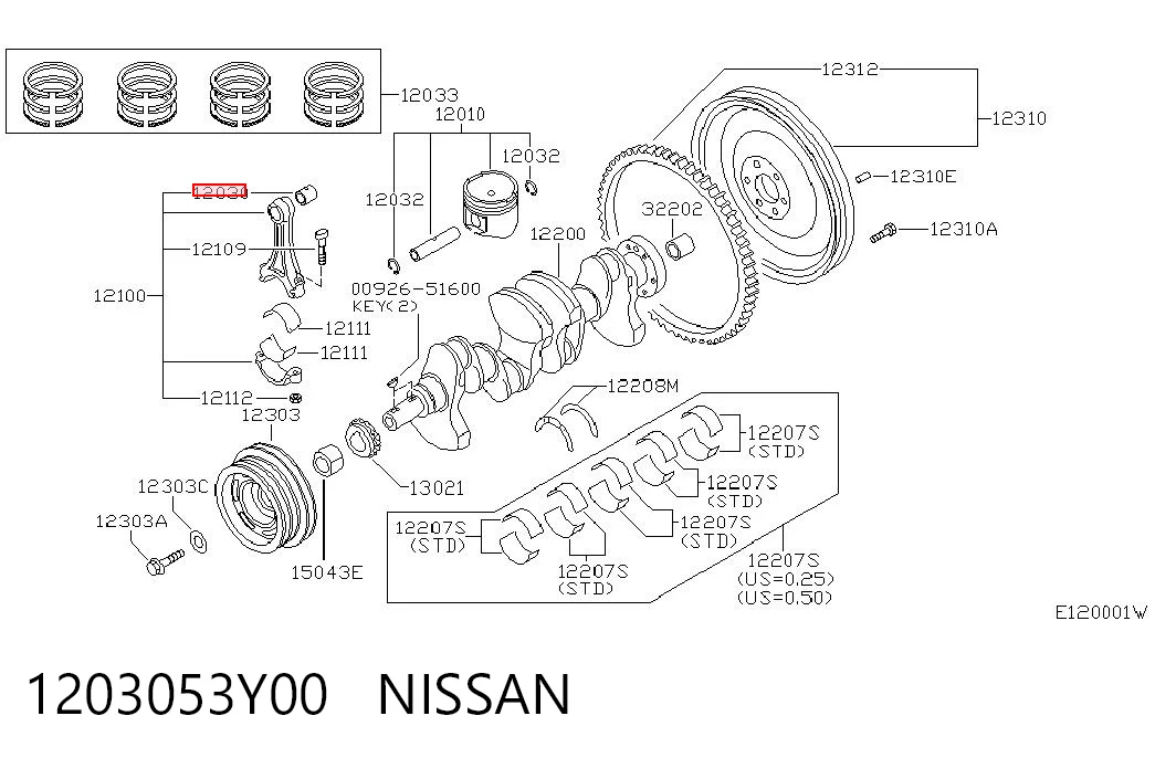 1203053Y00 Nissan/Infiniti
