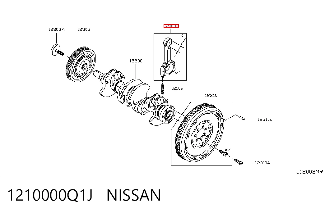 1210000Q1J Nissan/Infiniti