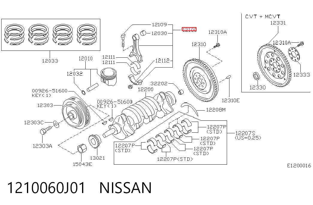 1210060J01 Nissan/Infiniti