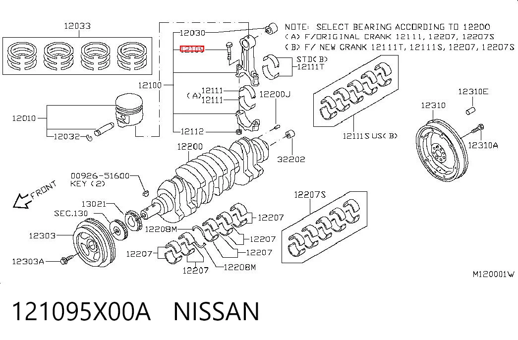 121095X00A Nissan/Infiniti