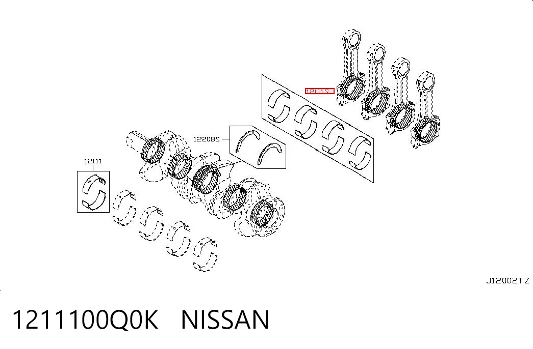 1211100Q0K Nissan/Infiniti