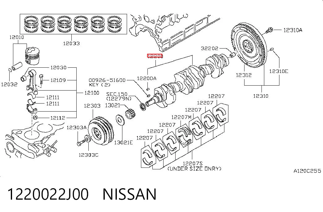 1220022J00 Nissan/Infiniti
