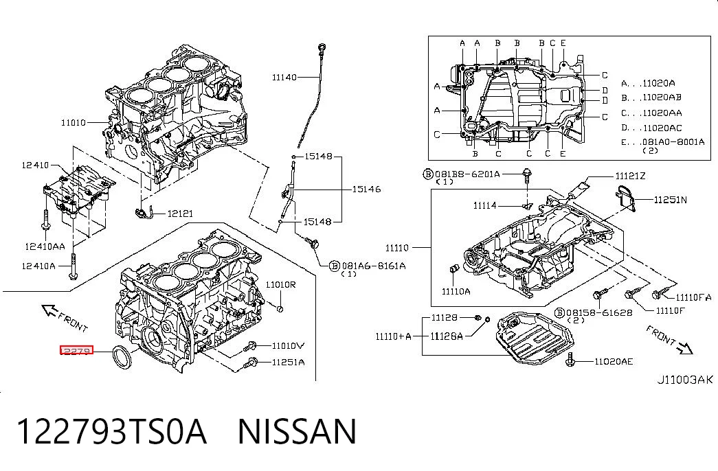 122793TS0A Nissan/Infiniti