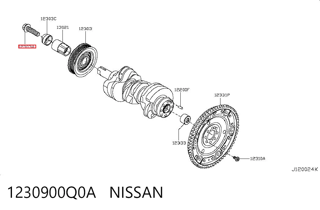 1230900Q0A Nissan/Infiniti