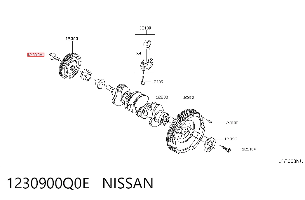 1230900Q0E Nissan/Infiniti