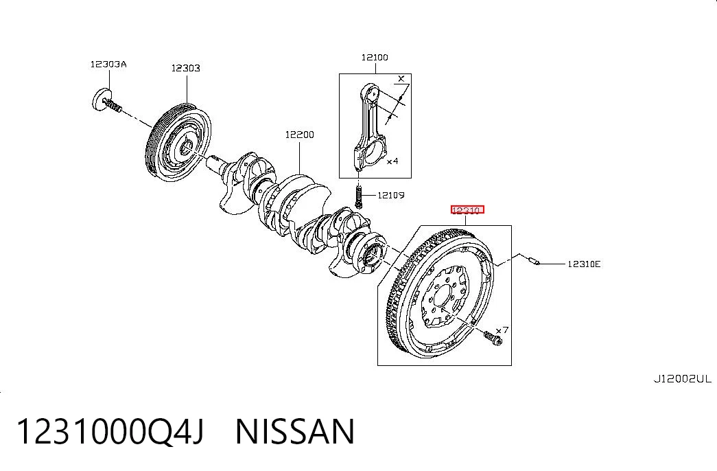 415040010 INA Volante de motor