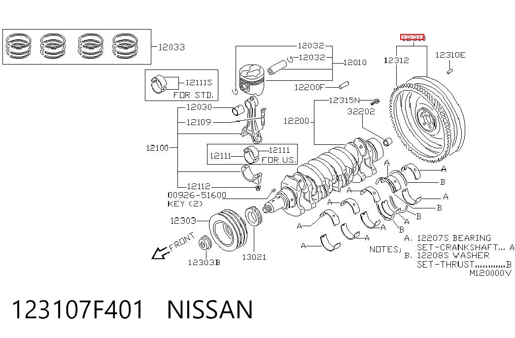 123107F401 Nissan/Infiniti