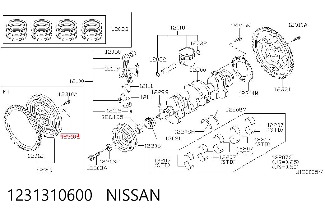 1231310600 Nissan/Infiniti