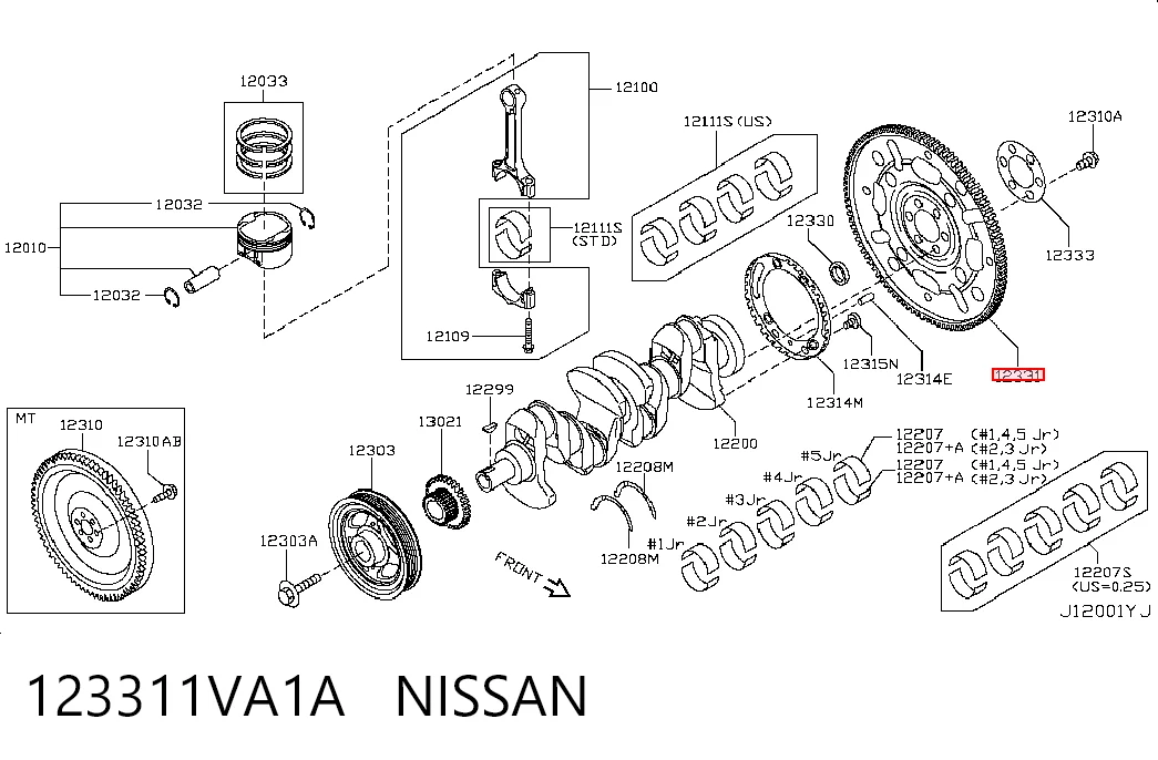 123311VA1A Nissan/Infiniti