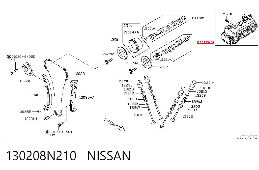 130208N210 Nissan/Infiniti