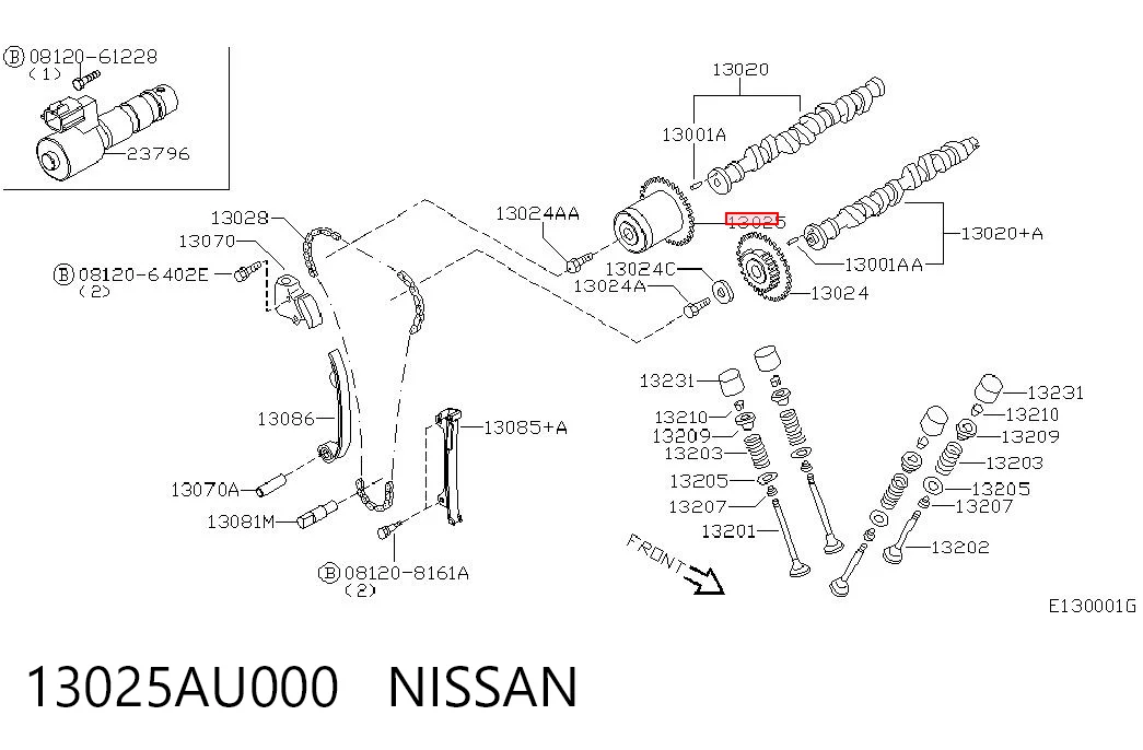 13025AU000 Nissan/Infiniti
