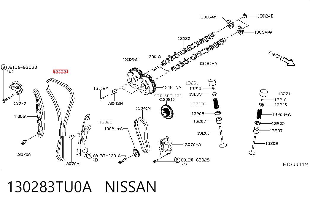 130283TU0A Nissan/Infiniti